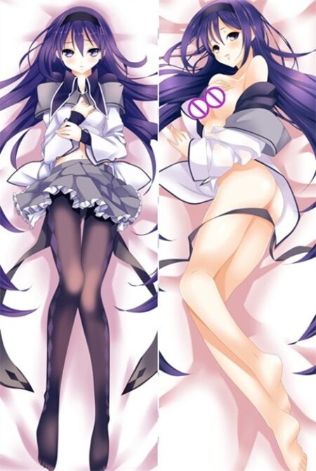 akemi homura puella magi madoka magica 18+ life size hug pillow dakimakura